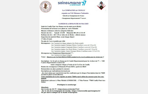 Champion Départemental de tirs extérieurs TAEN