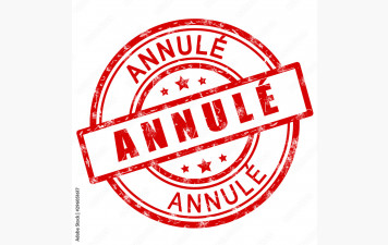 Compétition salle Fontainebleau 13 et 14 décembre annulée